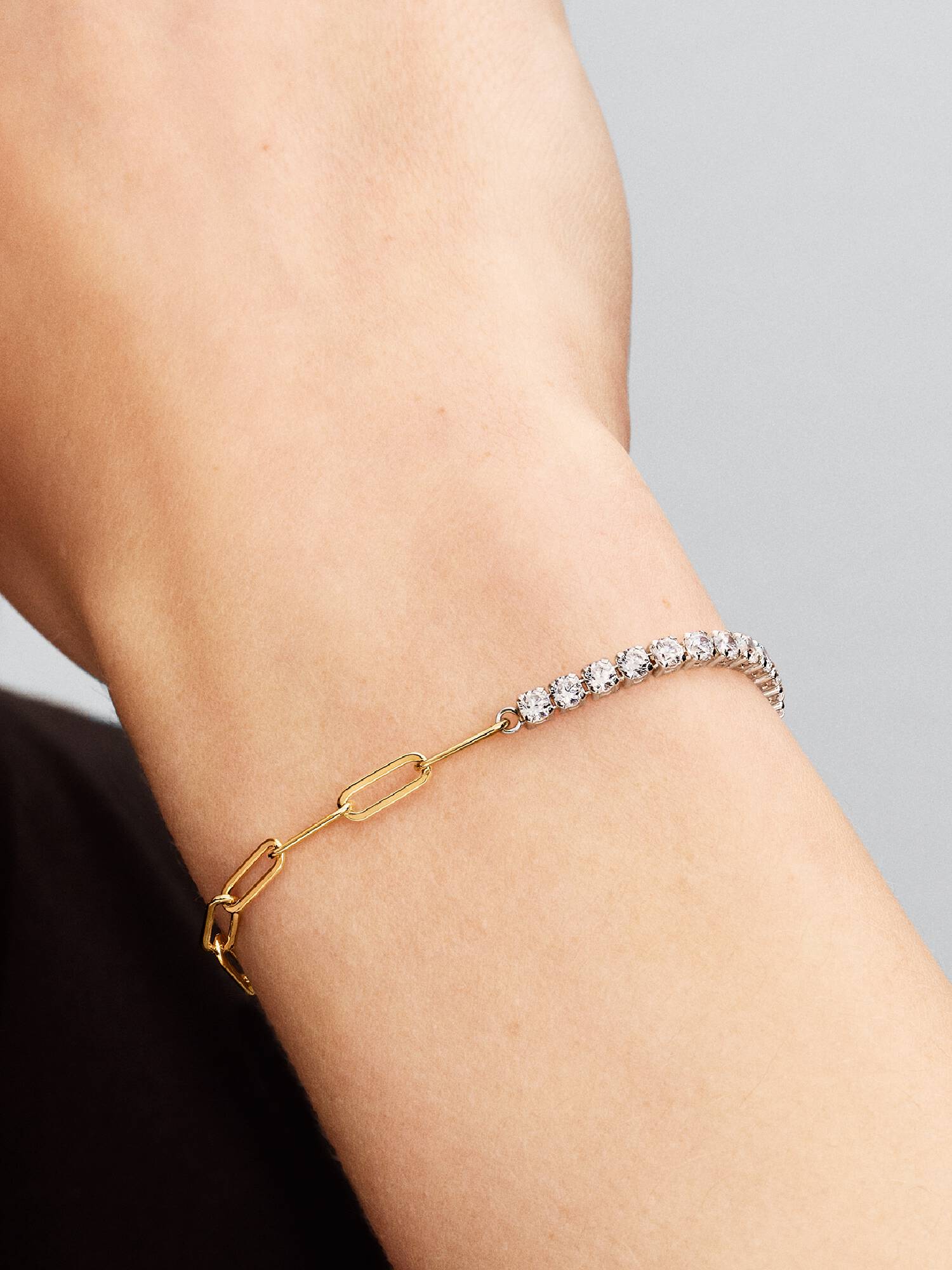 Links & Tennis Bracelet