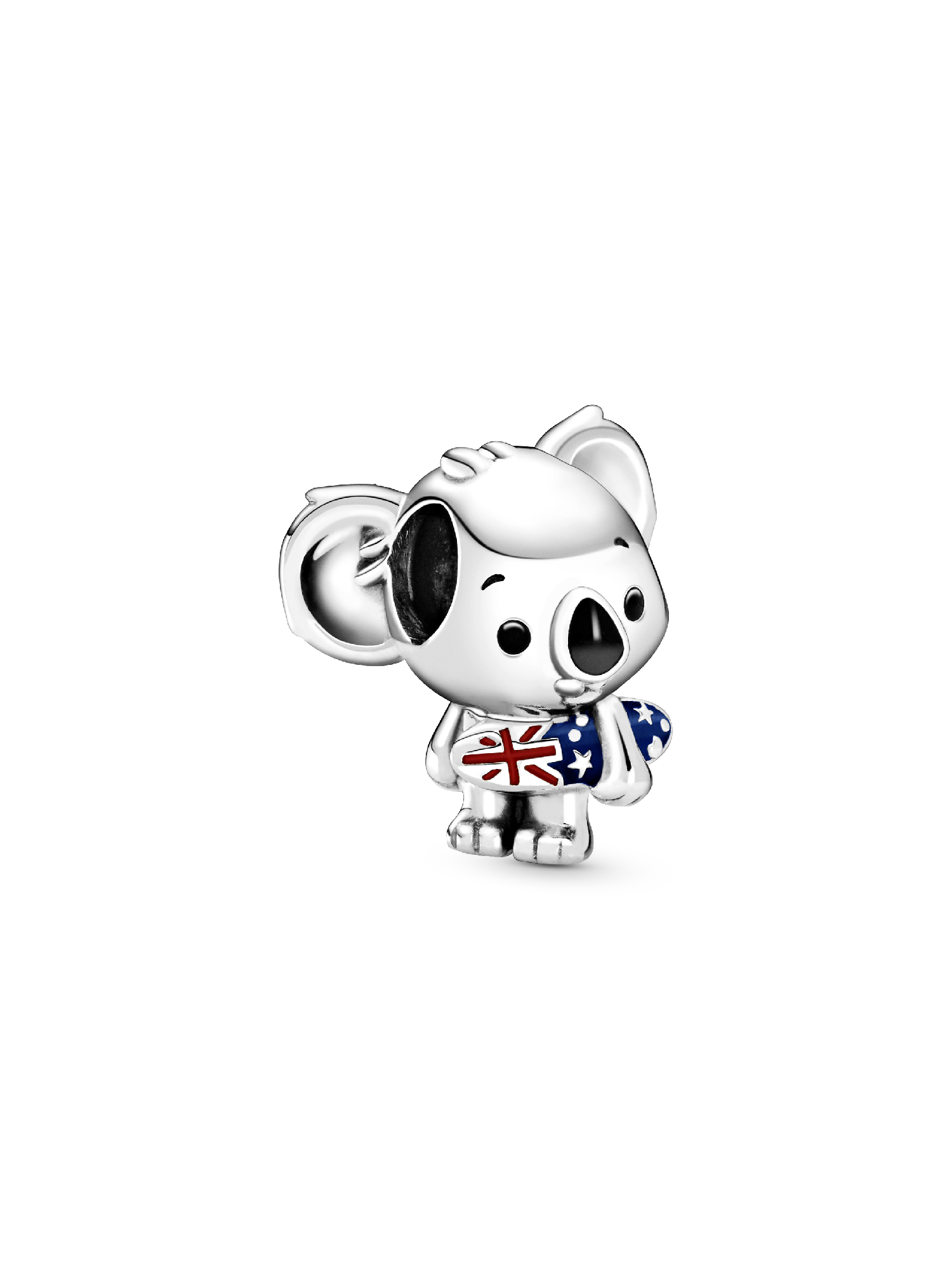 Surfing Koala Charm | Sterling silver | Pandora NZ