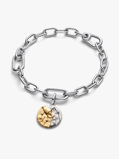 Aquarius Zodiac Medallion Charm