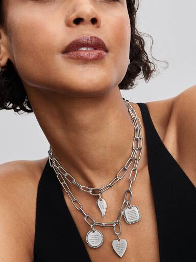 Engravable Round Tag Pendant