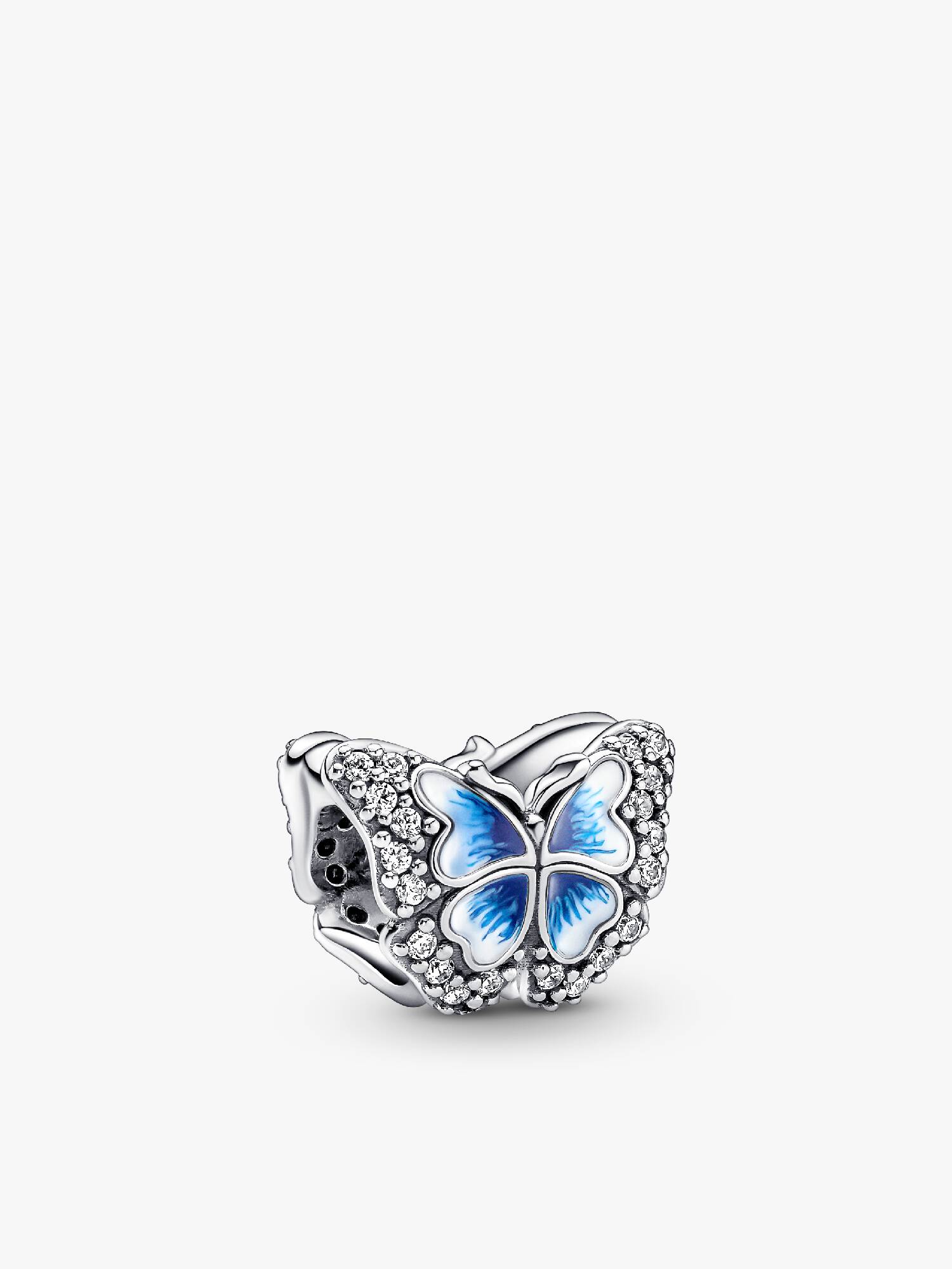 Blue Butterfly Sparkling Charm