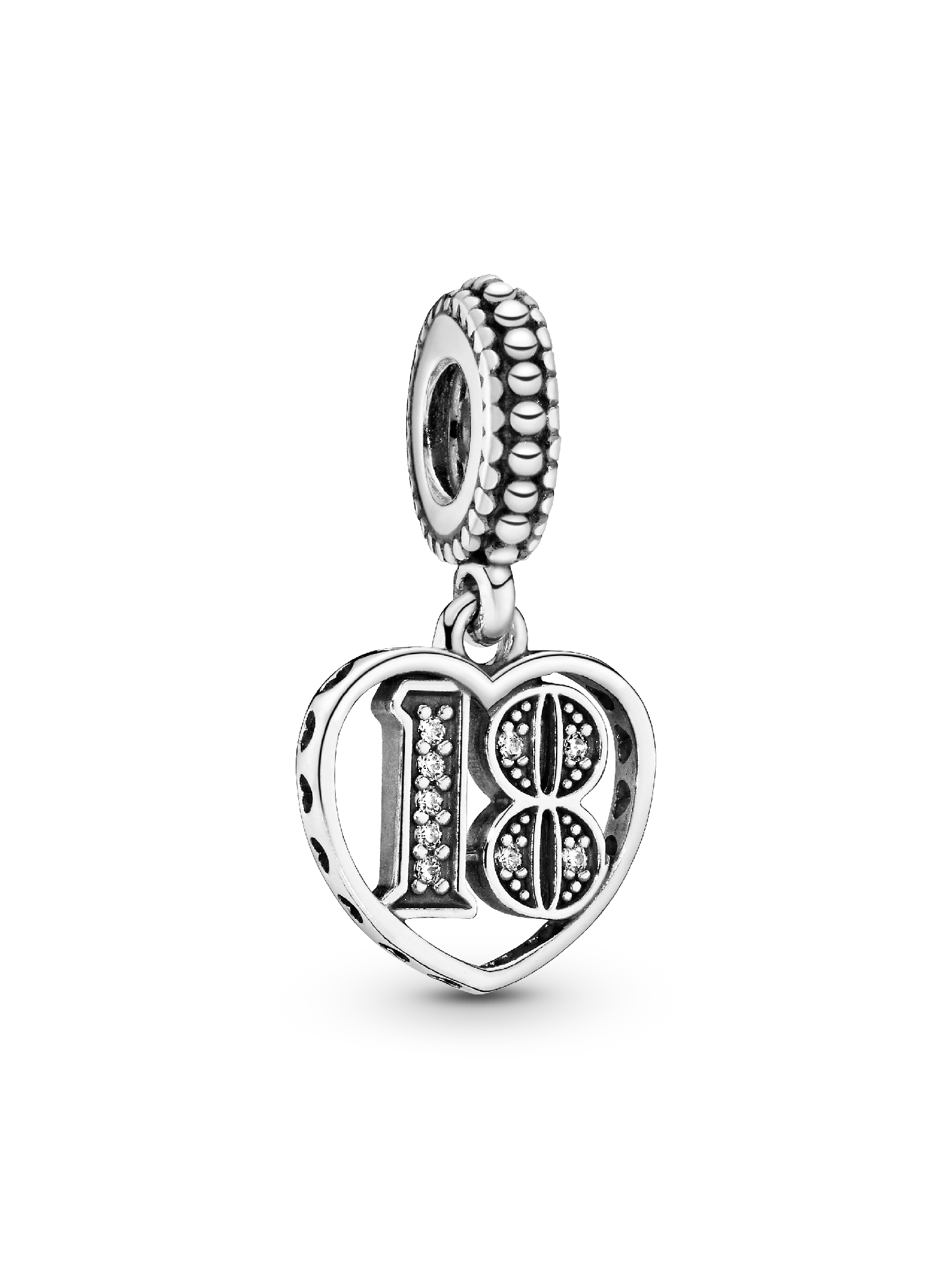 18th Celebration Dangle Charm
