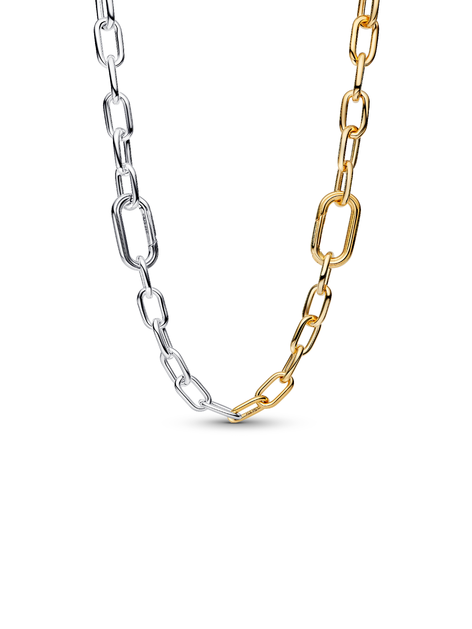 Two-tone Link Chain Necklace