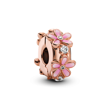 Pink Daisy Spacer Clip