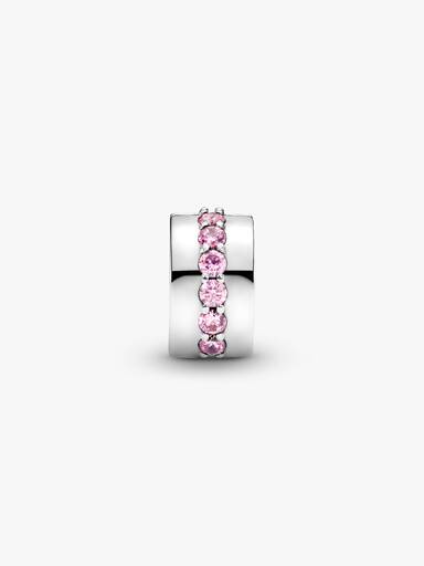 Pink Sparkling Row Clip