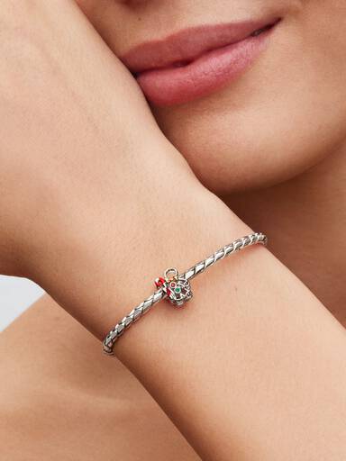 Gingerbread Man Openwork Charm