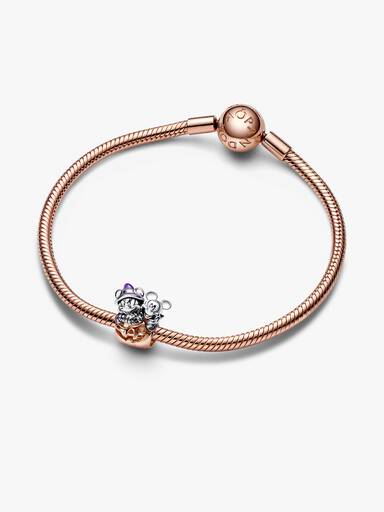 Disney Mickey Mouse & Minnie Mouse Halloween Pumpkin Charm