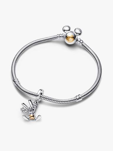 Disney 100th Anniversary Oswald 0.009 ct tw Lab-created Diamond Dangle Charm