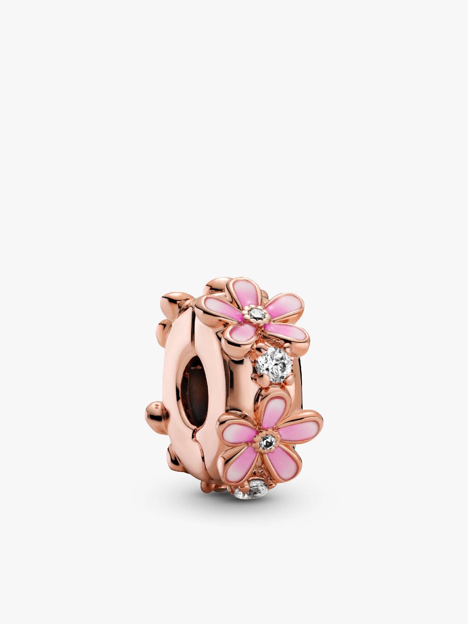 Pink Daisy Spacer Clip