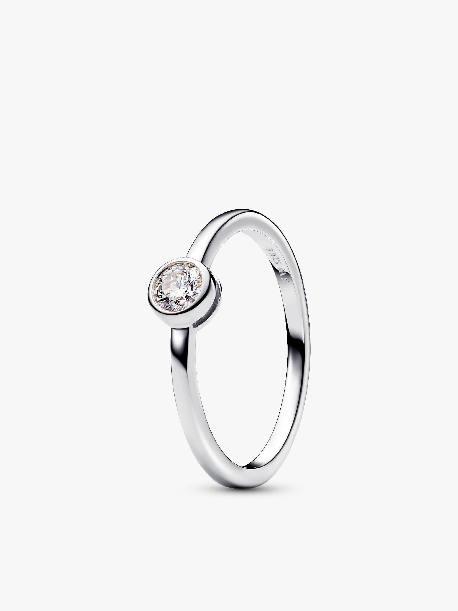 Pandora Era Lab-Grown Diamond Bezel Ring
