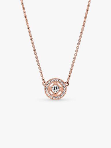 Vintage Circle Collier Necklace