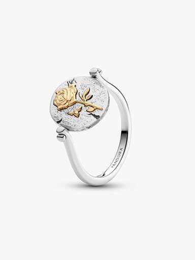 Rose Reversible Talisman Ring