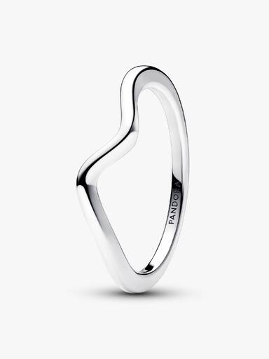 Polished Wave Ring