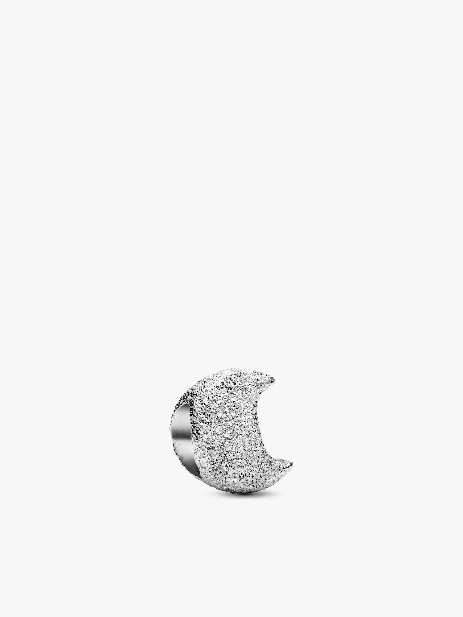 Textured Moon Mini Charm