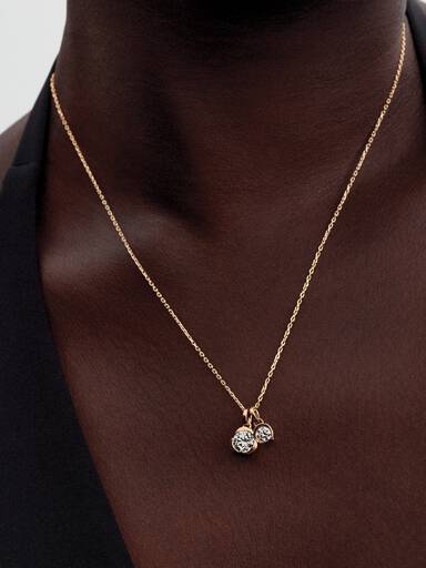14k Gold Cable Chain Necklace