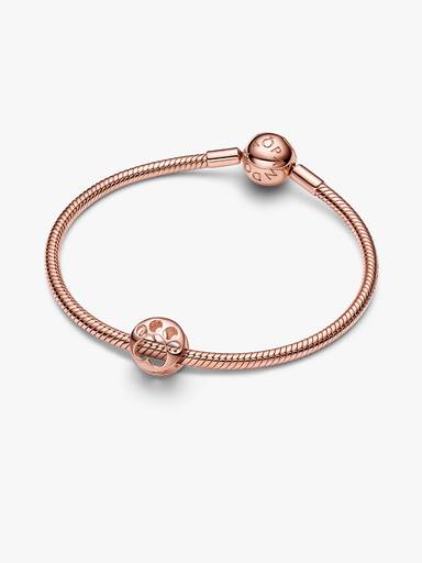 Paw 14k rose gold-plated charm