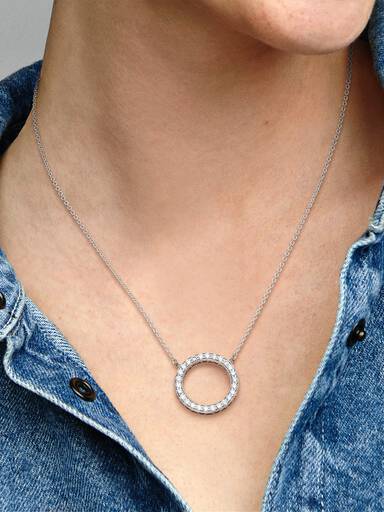 Circle of Sparkle Necklace