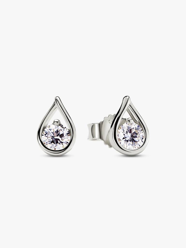 Pandora Infinite Lab-Grown Diamond Stud Earrings