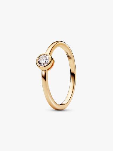 Pandora Era Lab-Grown Diamond Bezel Ring