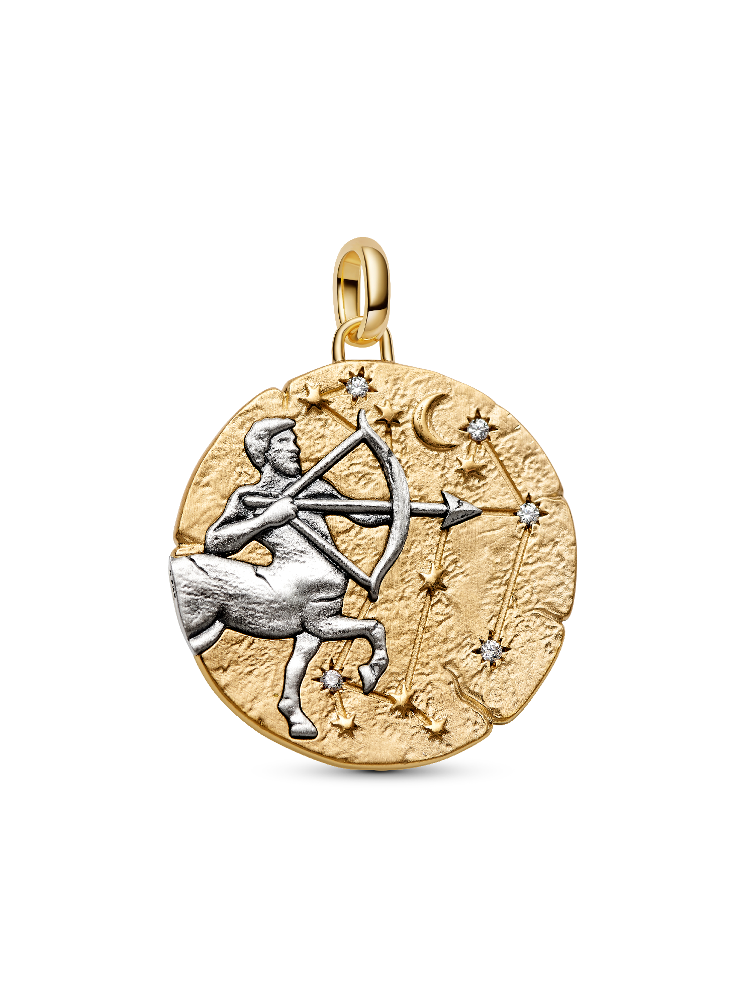 Sagittarius Zodiac Oversized Talisman Charm