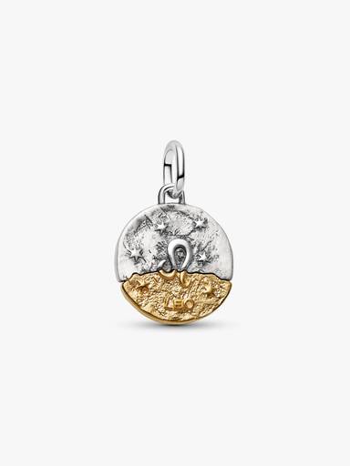 Leo Zodiac Medallion Charm
