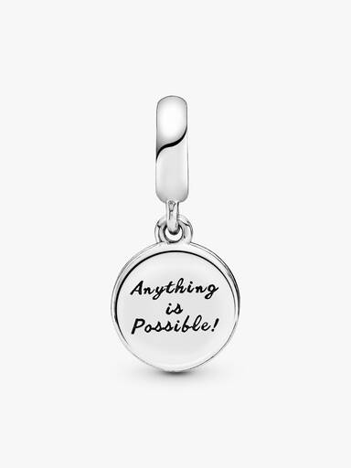 Lucky Four Leaf Clover Dangle Charm