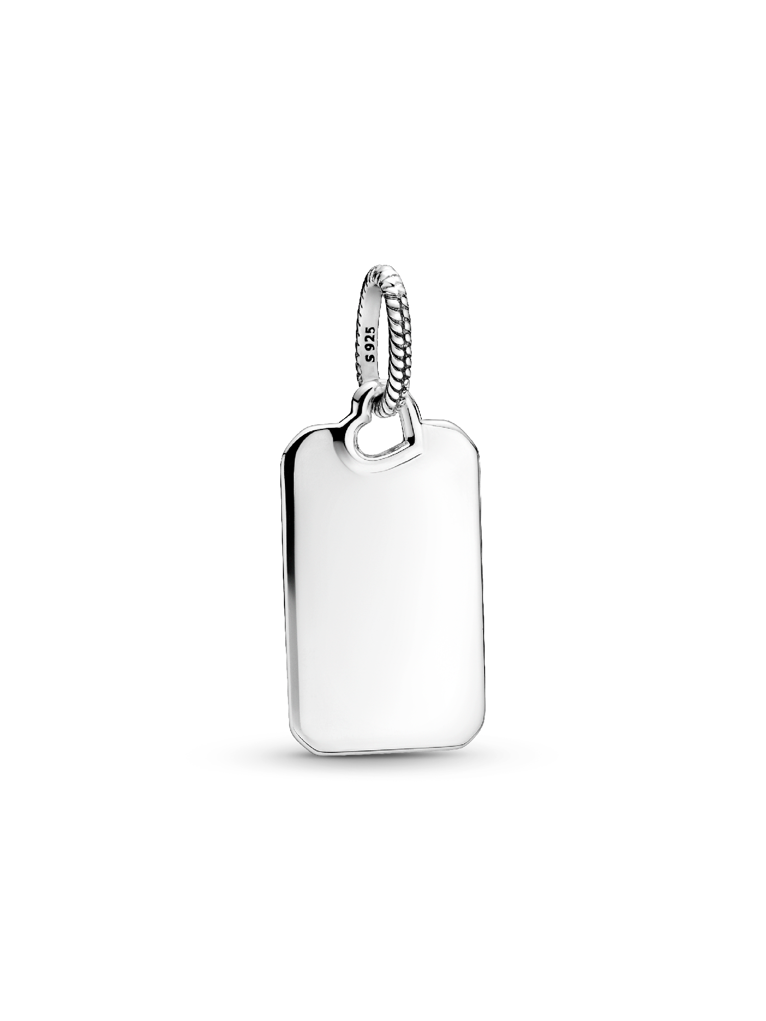 Engravable Rectangle Tag Pendant