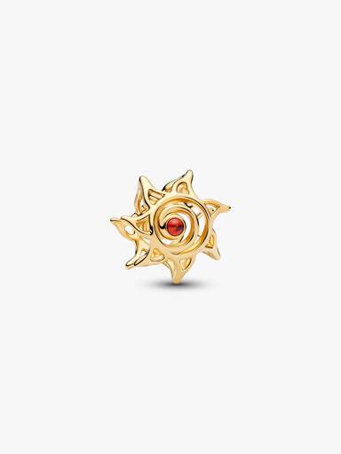 Sun Openwork Charm