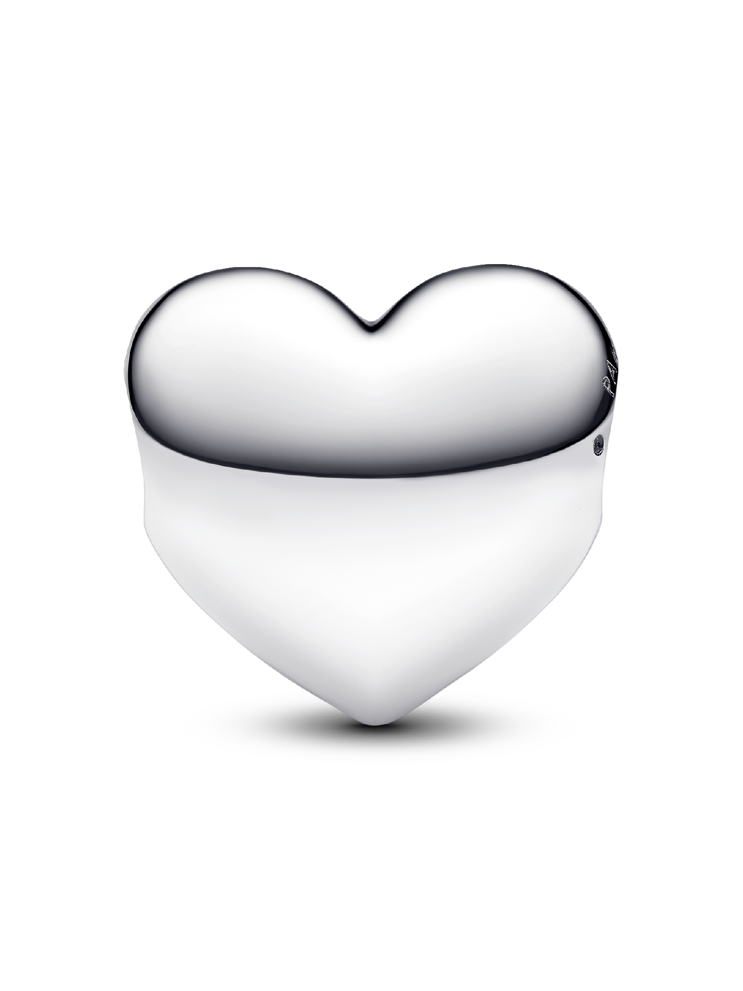 Be Love Engravable Large Heart Charm | Sterling silver | Pandora NZ