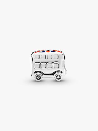 Union Jack London Bus Charm