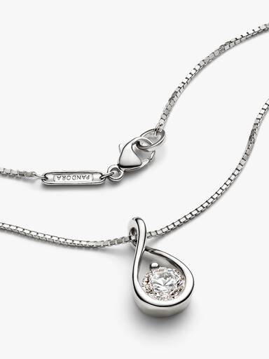 Pandora Infinite Lab-Grown Diamond Pendant Necklace
