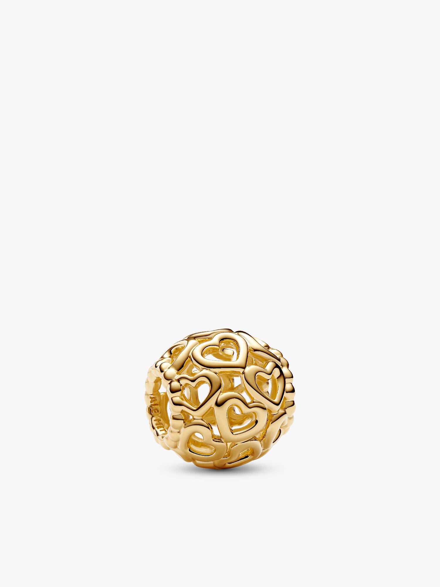 Openwork Heart Charm