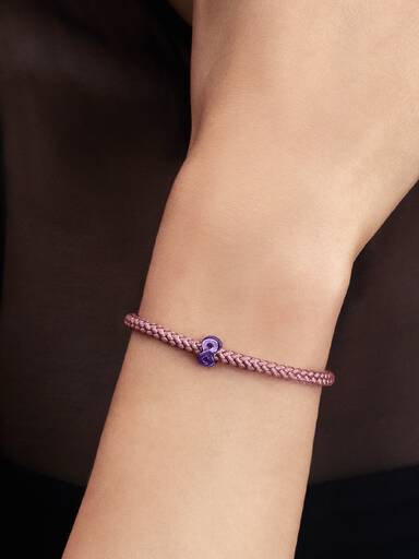 Purple Infinity Mini Charm