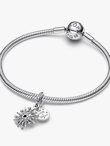 Sparkling Firework Double Dangle Charm