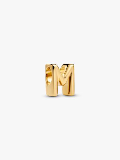 Letter M Alphabet Mini Charm