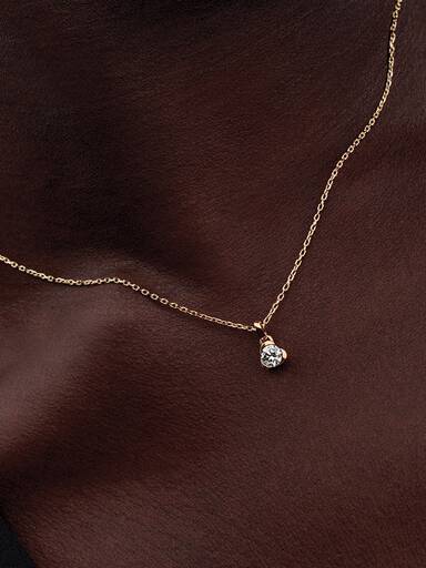 Lab-Grown Diamond Heart Pendant