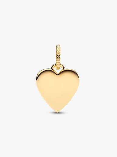 Engravable Heart Tag Pendant