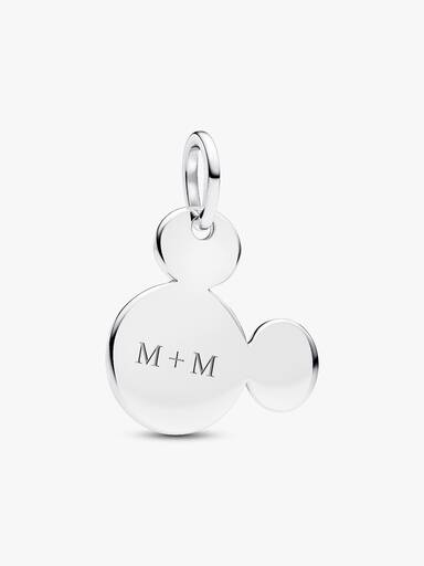 Disney Mickey Mouse Engravable Dangle Charm