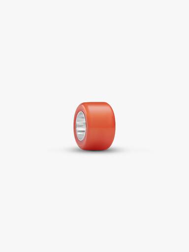 Orange Murano Glass Mini Charm