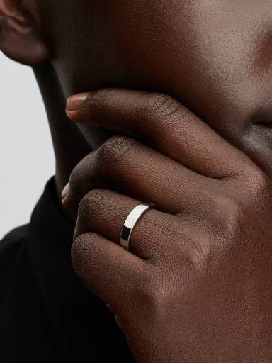 Engravable Classic Band Ring