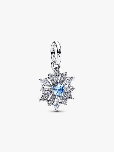 Disney Frozen Queen Elsa Snowflake Dangle Charm