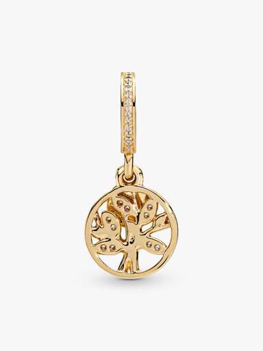 Sparkling Family Tree Hanging Charm