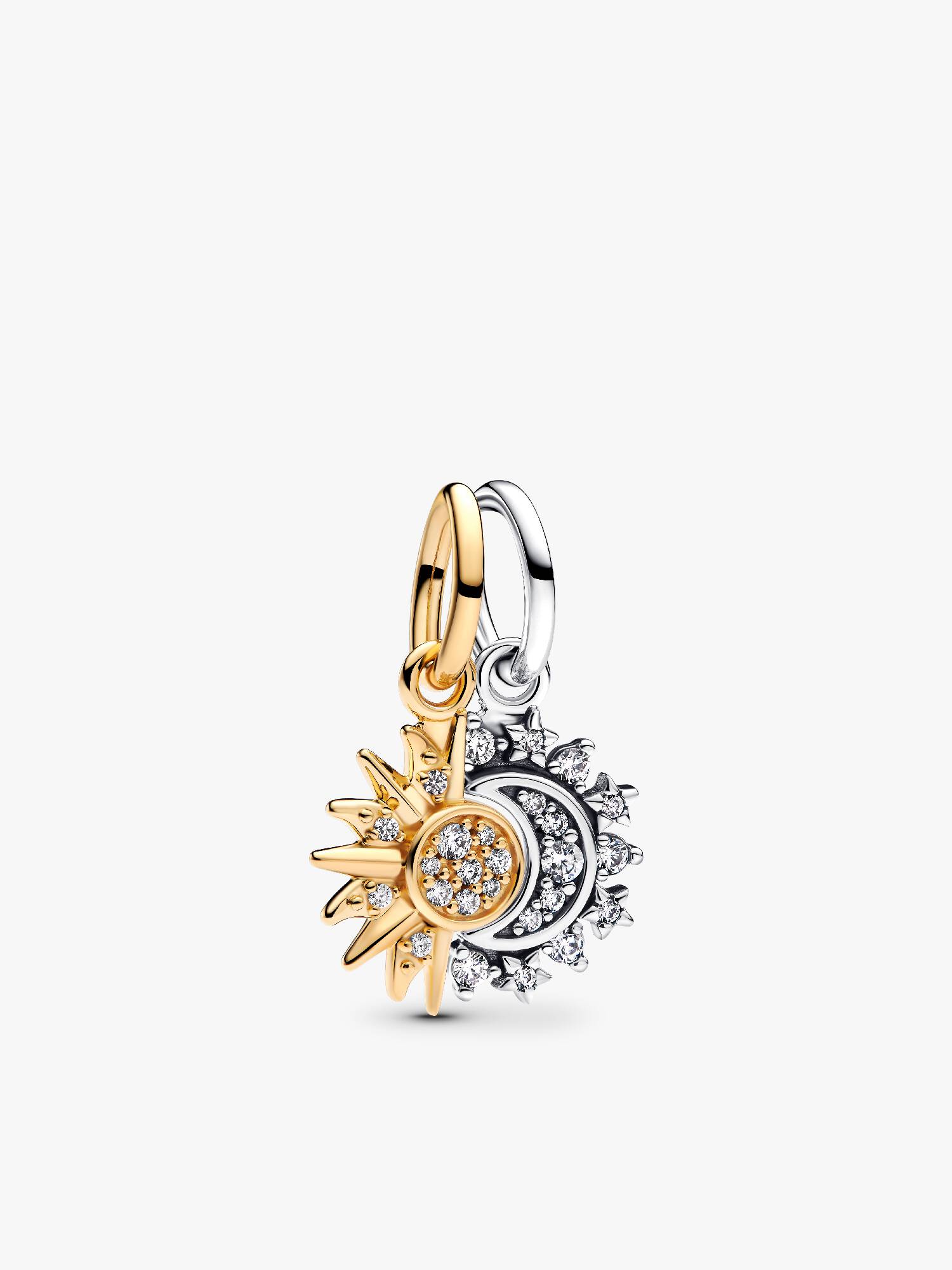 Splittable Sun & Moon Dangle Charm