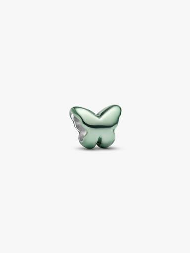 Green Butterfly Mini Charm