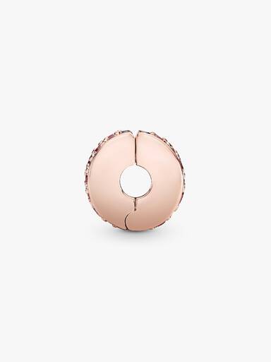 Pink Pavé Clip