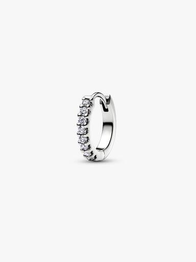 Pandora Era Lab-Grown Diamond Pavé Single Hoop Earring