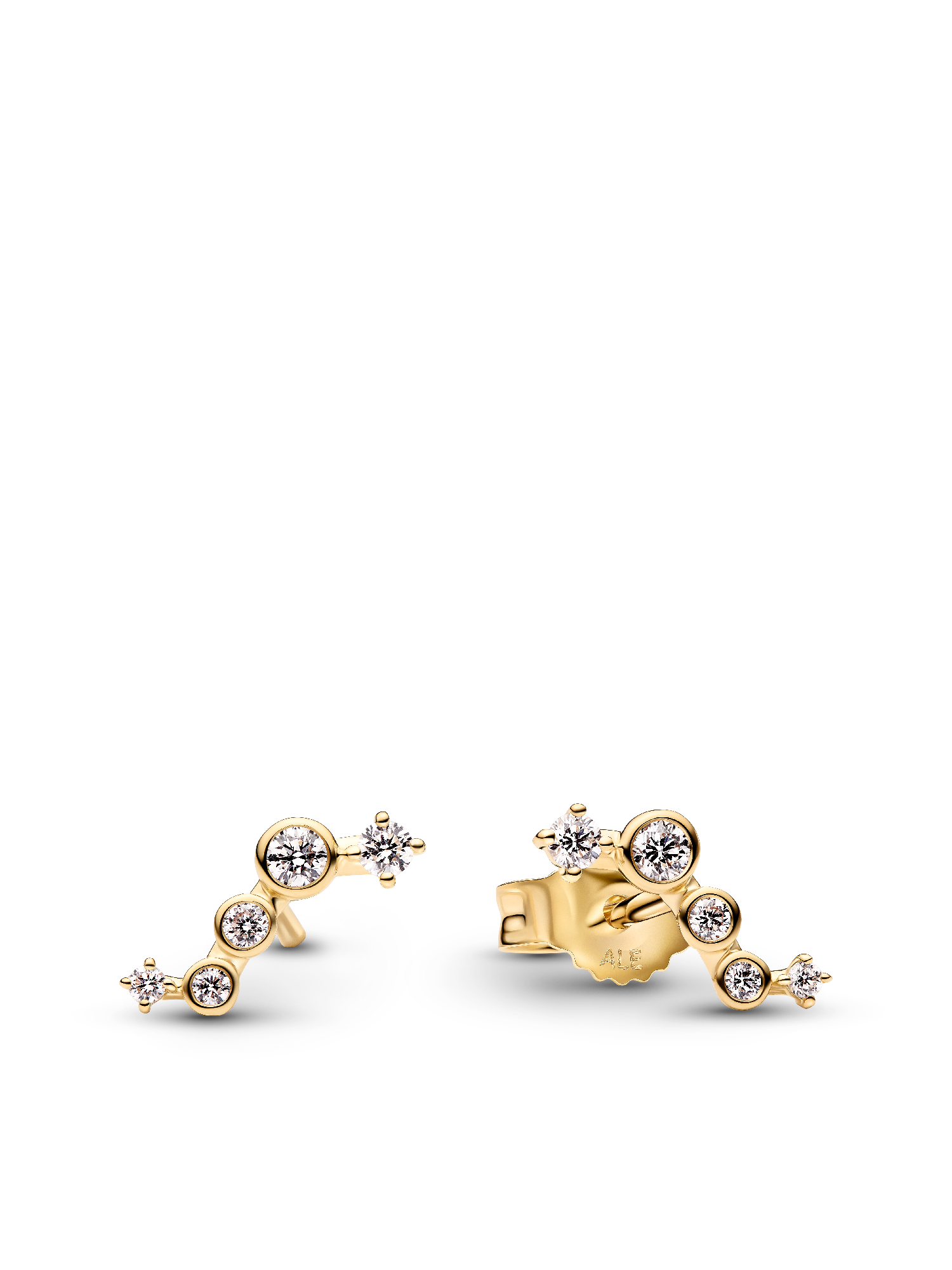 Pandora Era Lab-Grown Diamond Droplet Stud Earrings